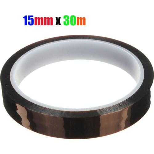15mm x 33m High Thermal Temperature Resistant Tape Heat Dedicated Gold BGA Tape Adhesives & Sealers