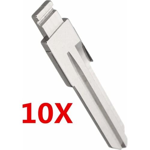 10Pcs L5 Car Key BladeUncut Replacement Car Key Blade Case No Remote Without Chip Shell Blank Cvover For Lada