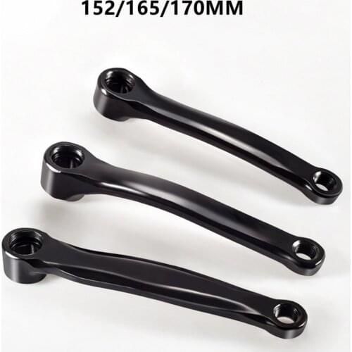 170/165/152 MM Road Mountain MTB Bike Full Solid Crank Arm With Diamond Hole Bicycle Repair Part
