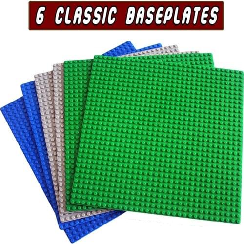 Base Plate 32*32 16X32 16X16 Dots Building Blocks Baseplate DIY Plastic Plate Classic Brick Accessories Kids Toy