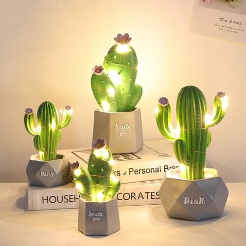 Simulation Cactus Green Plant Nordic Accessorizes Modern Home Decor Living Room Decoration Stimulation Plant Free Shipping