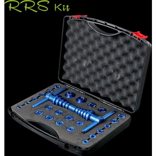 RRSKIT Bicycle Wheels/Hub Bearing Installation Press Kit Bike Tail Frame Turning Bearing Removal Press Installation Tool Set