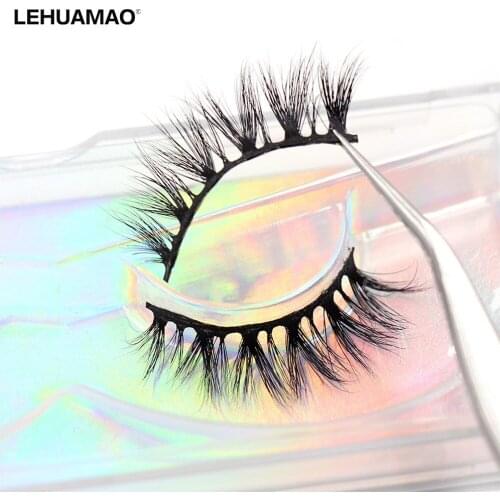 Makeup Eyelashes 3D Mink Lashes Fluffy Soft Wispy Volume Natural long False Eyelashes Eye Lashes Reusable Eyelashs Makeup S03