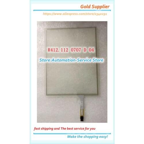 New Touch Screen Glass Panel Use For R412.112 0707 D 04