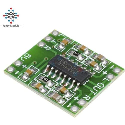 New 2 Channels 3W Digital power PAM8403 Class D Audio Amplifier Board USB DC 5V