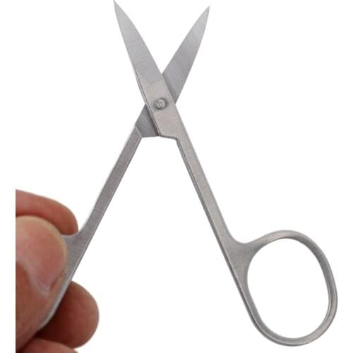Stainless Steel Eyebrow Eyelash Scissor Hair Trimming Fake Eyelash Extension Tool Beauty Scissor Makeup Tool