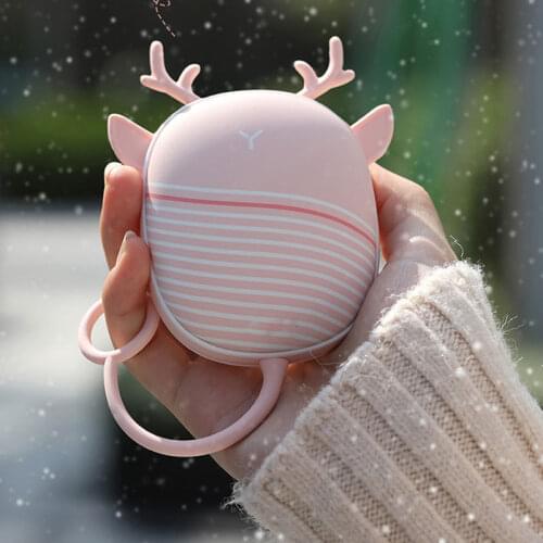 Heater Hand Warmer USB Rechargeable Handy Warmer Heater Pocket Mini Cartoon Electric Heater Warm _WK