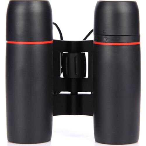 Portable Mini Binocular 30 X 60 Zoom Outdoor Travel Folding Telescope With Bag Outdoor Hunting Optical Night Vision Binocular@40