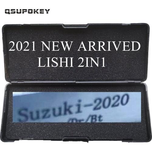 QSUPOKEY 2021 NEW ARRIVED LiShi 2in1 repair Tool Locksmith Tools LISHI SUZUKI2020 FOR SAME BLADE AD HU87 WITH DIFFERENT SPACING