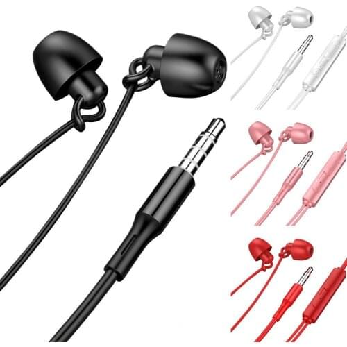 Earbuds Compatible Sleep-conducive Silicone Sleep Headphones In-ear Soft Silicone Earphones for Sleeping