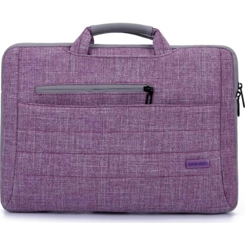 Computer Notebook Pc Laptop Bag Cover Case Carry The Ultra-Thin Single Shoulder Laptop Inside The Bag Solid Color Fashion 2021