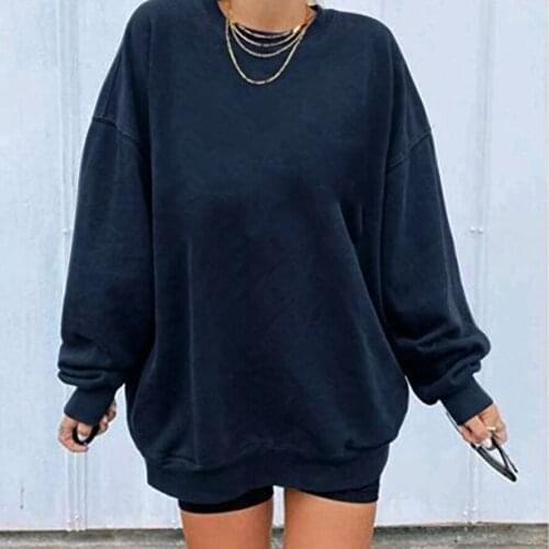 Sweatshitr Women Loose Long Sleeve Pullover Tops Autumn Ladies Casual Oversized Sweatshirts Female 20201