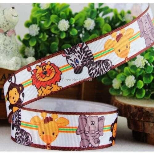 1'' 25mm Cartoon Series Printed grosgrain ribbon, DIY handmade materials,clothing accessories accessories 141211
