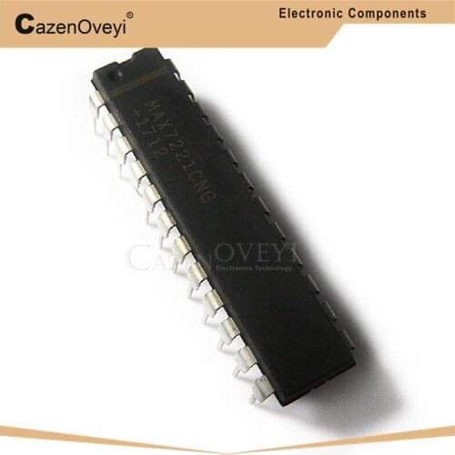5pcs/lot MAX7221CNG MAX7221 DIP-24 In Stock
