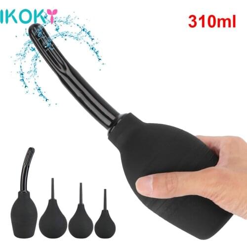 Anal Cleaner for Men Women Vagina Cleaner Douche Masturbator Enema Cleaning Container Enema Bulb Anal Shower Intimate Goods
