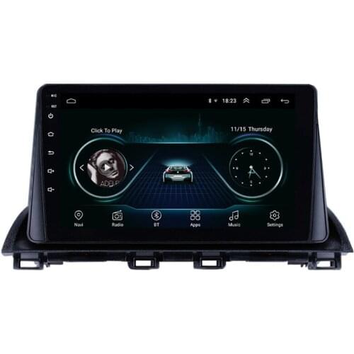 Android 8.1 Touch Screen Car Stereo Radio Quad-core RAM 1GB ROM 16GB For Mazda 3 Axela 2013-2018 support SWC DVR OBD wifi