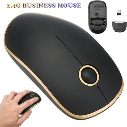 Pohiks 1pc 2.4Ghz Wireless USB Optical Silent Mice Portable 3 Buttons 1200DPI Gaming Mouse With USB Receiver For PC Laptop