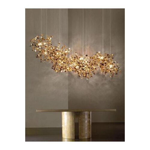 Bing Vision Chrome Chandeliers