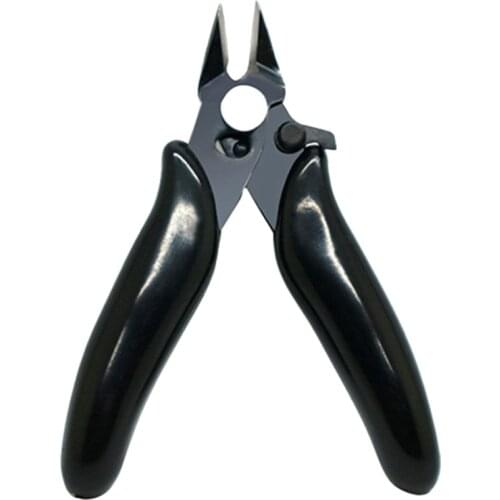 Diagonal Pliers 3.5 Inch Mini Cutting Pliers Small Soft Cutting Electronic Pliers Wires Insulating Rubber Handle