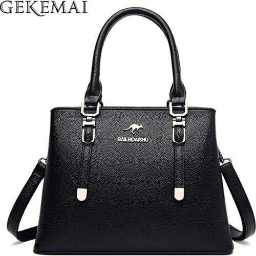Designer Luxury Women Handbag Famous Brands Fashion Belt Buckle High Quality Leather Crossbody Shoulder Bag Ladies Travel Totes