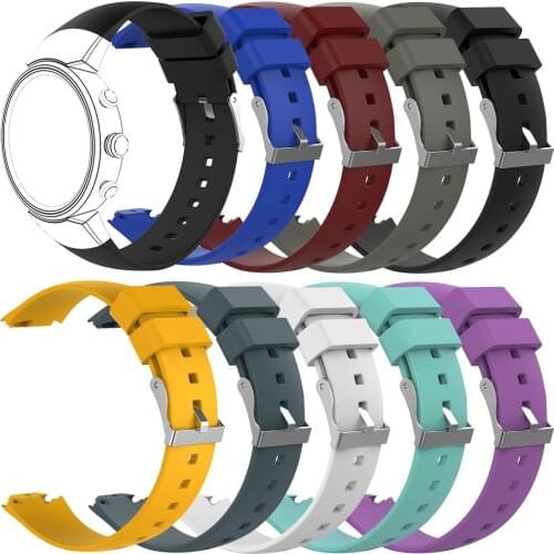 EiEuuk Accessory Soft Silicone Gel Replacement Watchband Strap Bracelet for ASUS ZENWATCH 3 Smart Fitness Watch