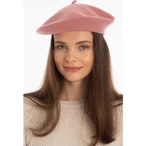 Kadın Deve Tüyü Ressam Beresi, Fransız Şapkası Enn-Devetüyü-Ressam