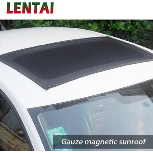 LENTAI For Ford focus 2 3 mk2 fiesta ranger Alfa Romeo 159 Chery 1PC Car Sunroof Cover Sun Visor Mesh Mosquito Dust Protection