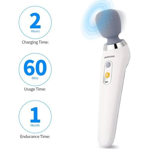 Multi-function Handheld Electric Massage Neck Cervical Muscle Body Therapy Massager 5 Vibration Modes Relax Tool USB Charging