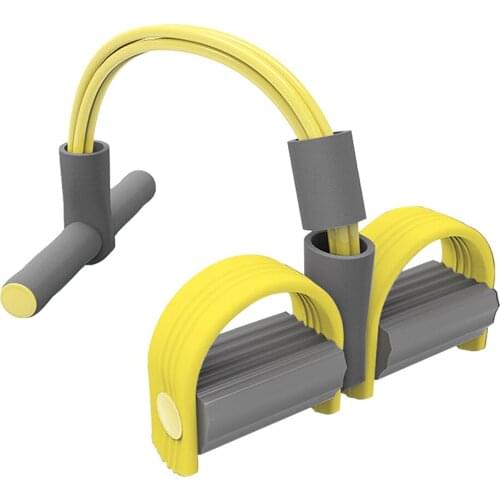 Multifunctional Leg Exerciser Pull Rope Training Equipment Bodybuilding Accessory Pedal Resistance Band for Abdomen Wais