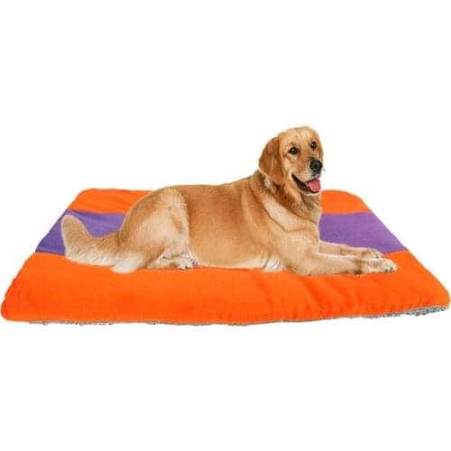 Winter Soft Pet Dog Bed Nest Cat House Fleece Mat Durable Ultra Warm Sleeping Kennel Bed Sofa For Small Puppy Medium Large Dogs