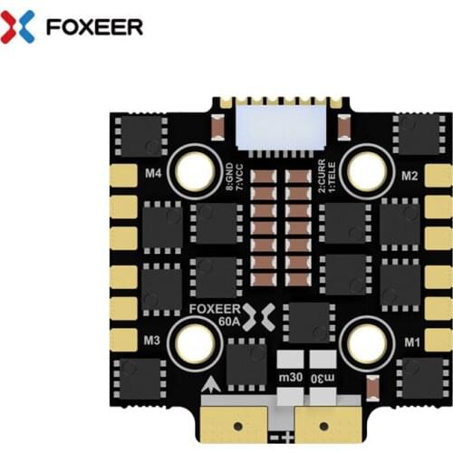 Foxeer REAPER Mini 4in1 BL32 60A 8S ESC Brushless Multi Version BLHeli32 3-8S Lipo BLHeliSuite32 for FPV Racing Drone Kit Parts