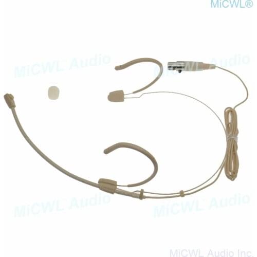 New Upgrade Version Unidirectional Headset Cardioid Microphone For AKG Samson Wireless BeltPack Transmitter Mini TA3F