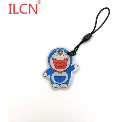 125khz Rewritable Duplicator Badge Copy Keyfob Tag Tickets Key Fob Token Ring RFID Proximity T5577 Access Control Card Keychain