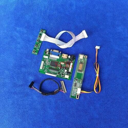 Fit LP171WP4-TL03/TLA1/TLB1/TLN1/TLQ1/TLR1 screen 30-Pin LVDS 1440*900 1CCFL DIY Kit LCD controller board AV VGA HDMI-compatible