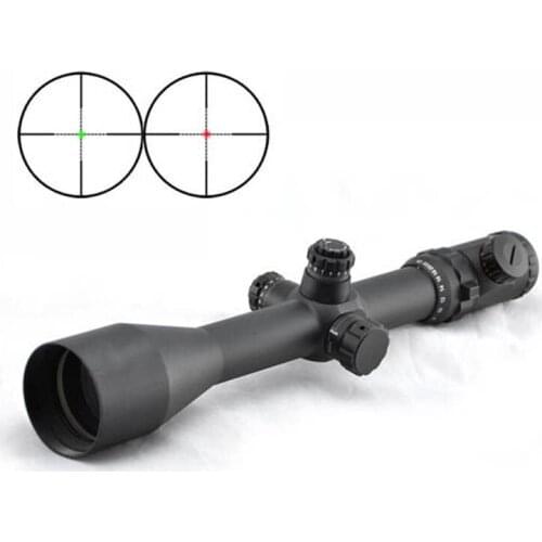 Visionking 6-25x56 Rifle Scope Side Focus Tactical Hunting Illuminated W/ Honeycomb Sunshade &21mm Picatinny Mount Rings