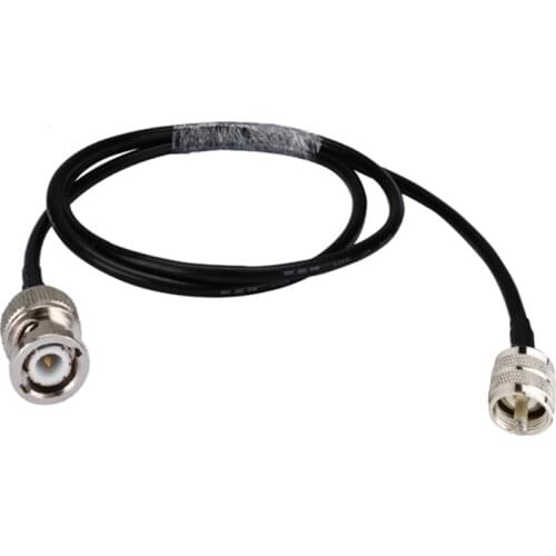 Superbat BNC Male Plug Straight to UHF Male Plug Straight Pigtail Cable RG58 30cm RF Coaxial Cable