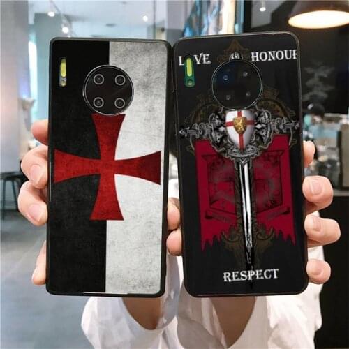 YNDFCNB Templar Knight Phone Case for Huawei Mate 20 10 9 40 30 lite pro X Nova 2 3i 7se