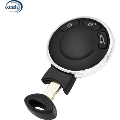 3 Button Remote Key Blank Case Fob Replacement Shell For-BMW-Mini Cooper R56