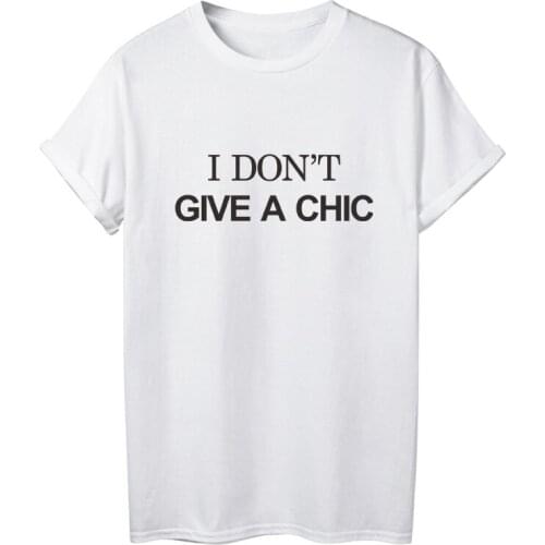 ONSEME Female Fashion Basic T Shirts I Don't Give A Chic Letter T Shirt Summer Funny Slogan Tees Women Casual Cotton Tshirt Tops