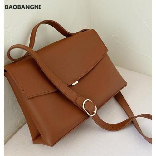 Vintage Fashion Female Tote Bag New High Quality PU Leather Womens Designer Handbag High capacity Shoulder Messenger Bag