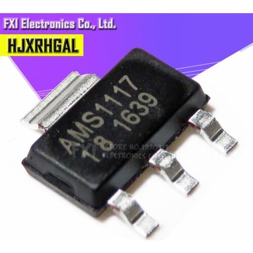 50pcs AMS1117-1.8 AMS1117 AMS1117-1.8V SOT223 SMD New original