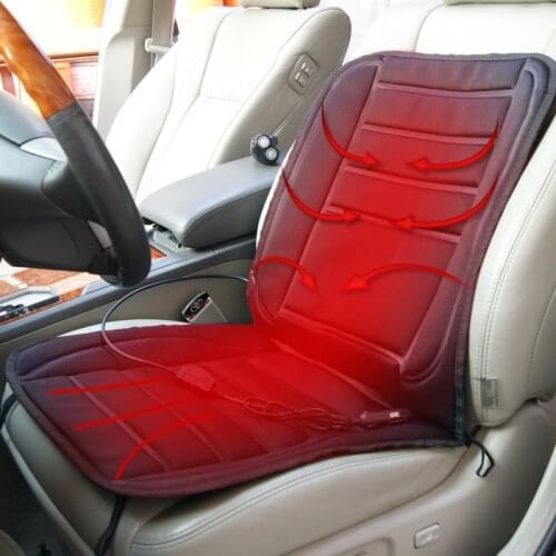 12V Car Heated Seat Cushion Heated Auto Cushion Single Seat Cushion Heated Pad Winter Car Supplies