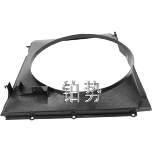 Car Fan air collection hood 2006b mwX5 E53 X5 3.0i radiator fan cover wind ring water tank fan protection cover coupler