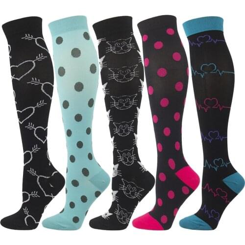 New Football Socks Non-slip Long Tube Over The Knee Cycling Socks Striped Soccer Socks Compression Stockings Outdoor Sports Gym