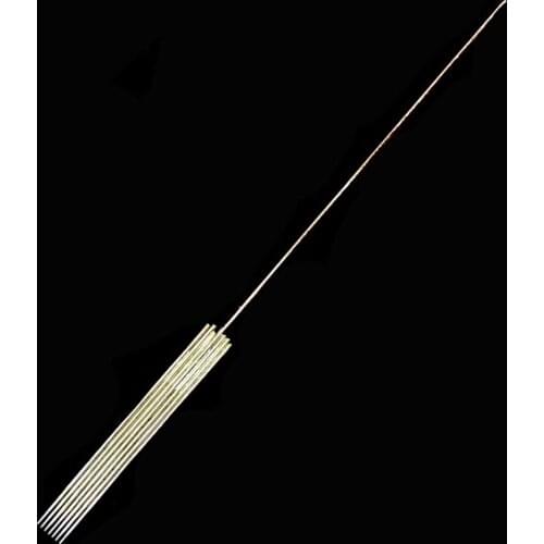 500Pcs 7F Tattoo needles for Permanent Makeup Machine Microblading Needle Pins for Eyebrow Eyeliner Lips Suitable for Needle Tip