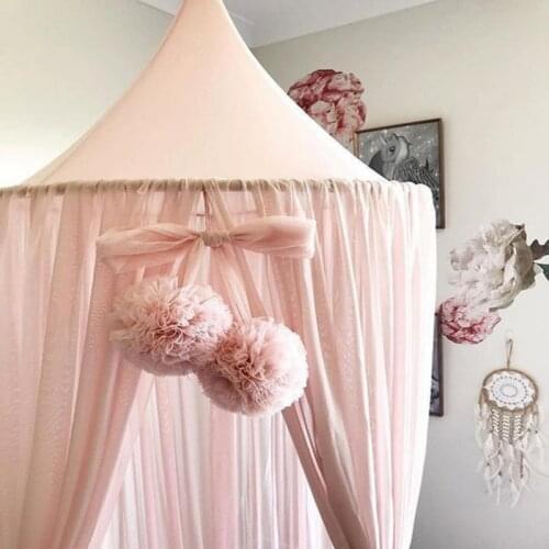 INS Nor-dic Style Crafts Dream-Catcher Ball Palace Type Mosquito Net Decoration Ball Childrens Room Home Decoration 2021 New