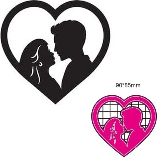 Metal cutting dies cut die mold Wedding love decoration Scrapbook paper craft knife mould blade punch stencils dies