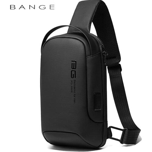 2021 New Anti-theft Multifunction Crossbody Bag Shoulder Messenger Bags Male Waterproof Short Trip Chest Bag Pack for Men