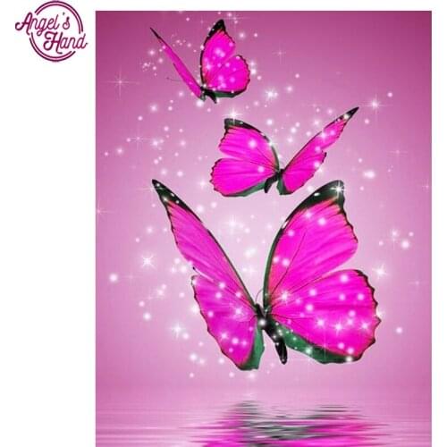 Full square diamond 5D DIY diamond embroidery purple dream butterfly diamond painting Cross Stitch Rhinestone mosaic decor CX