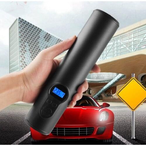 PORTABLE CAR AIR PUMPS TIRE INFLATOR CAR BIKE PUMP AUTO WIRELESS INFLATABLE PUMP